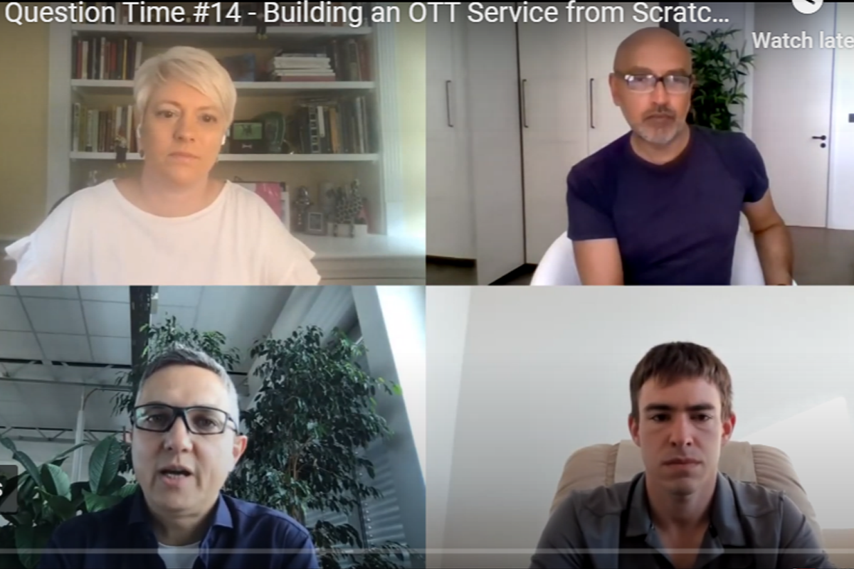 OTT Question Time #14 – Building an OTT Service from Scratch (Part 1)