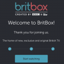 Britbox App Home