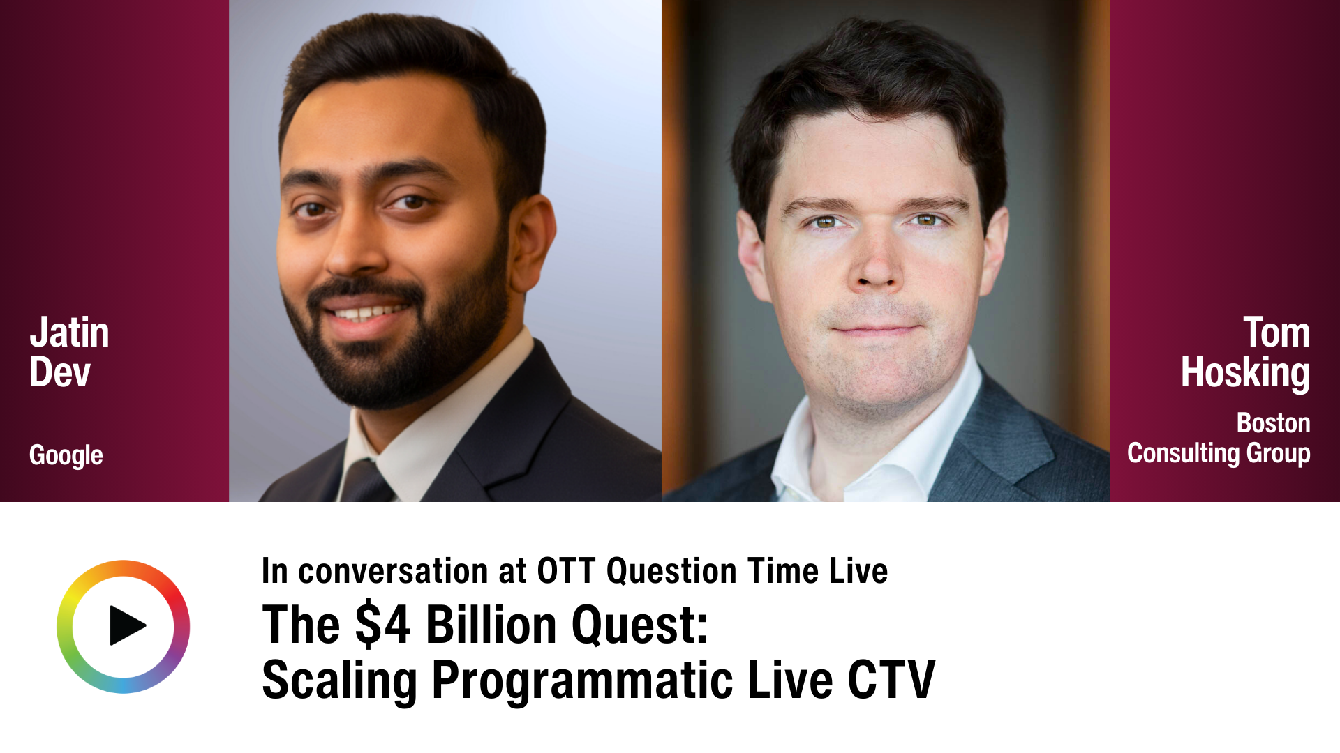 OTTQTL26 - The $4bn Quest: Scaling Programmatic Live CTV