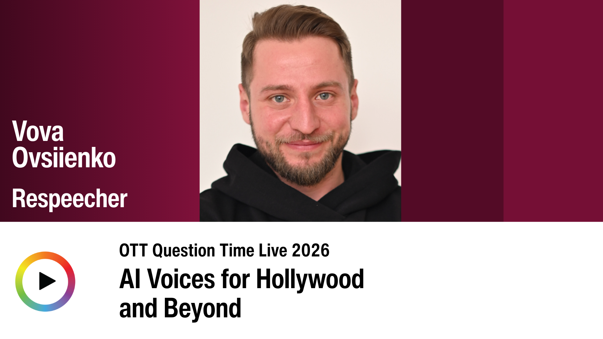 OTTQTL26 - AI Voices for Hollywood and Beyond